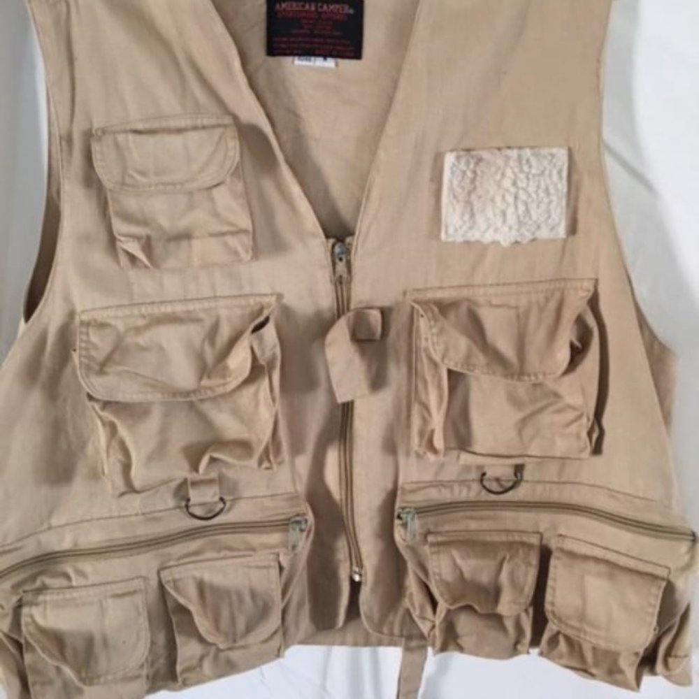 American Camper Fly Fishing Vest - Medium